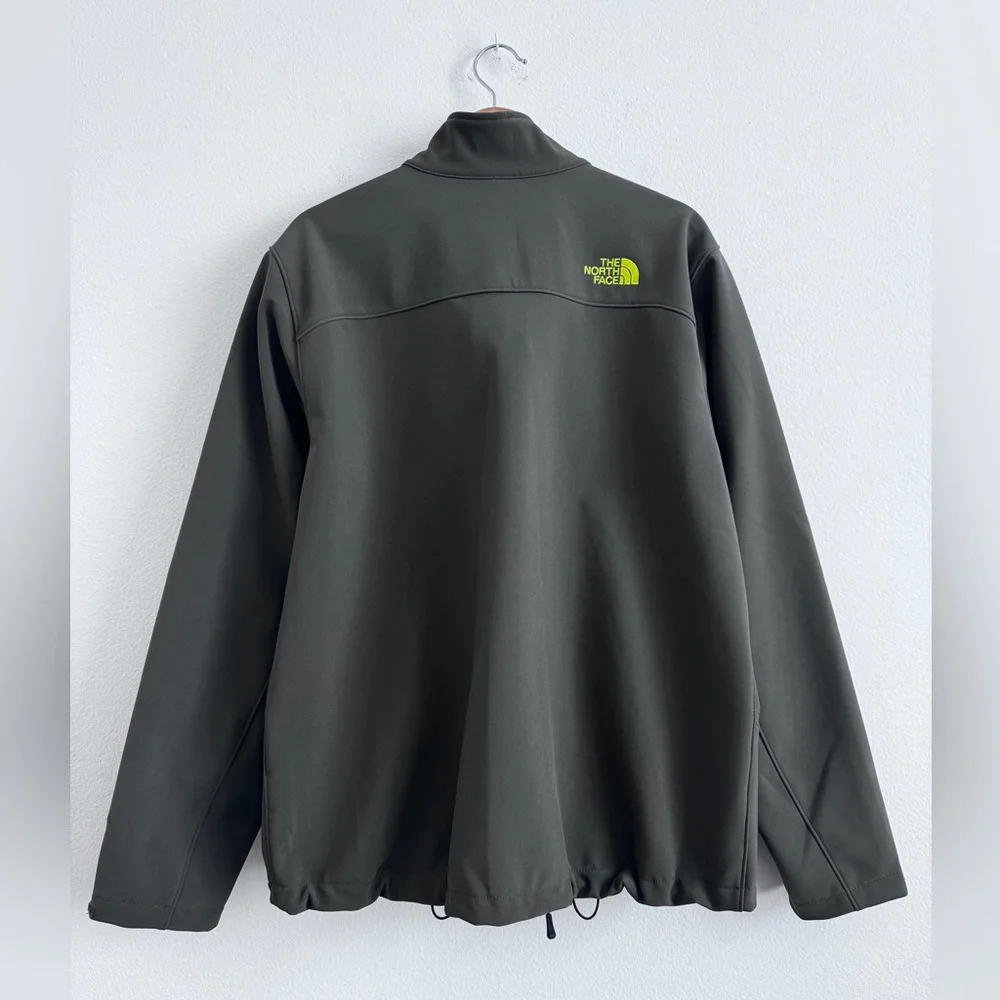 The North Face Men's Apex Bionic 2 TNF Gray Yellow Soft Shell Jacket
